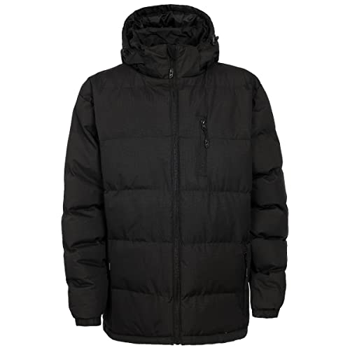 TRESPASS Clip X-Large - Chaqueta de Pluma para Hombre, Color Negro, Talla M