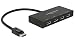Produktbild Delock Displayport 1.2 Splitter 1 x Displayport in > 4 x Displayport Out 4K