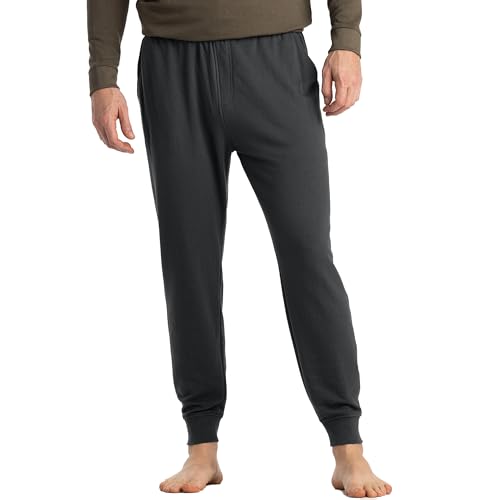 Free Fly Men's Bamboo Viscose Lightweight Fleece Jogger - Black Sand, 3X-Large