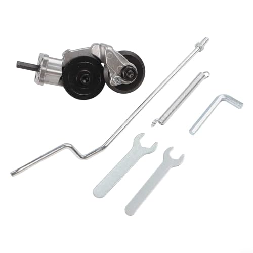 Pumixiy Hoja con accesorios de cortador, kit de cortador de acero para placa eléctrica, cortador de metal rápido, cortador de metal móvil para placa de hierro, cobre, aluminio