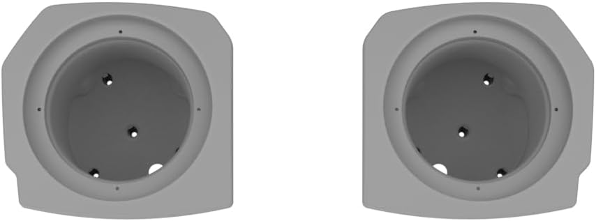 Advanblack 2024 Road Glide Lower Fairing Speaker Pods Color-Matched 6.5" Speaker Pods Fit for 2023.5-2025 Harley Touring FLTRX RG/SG FLHX (Unpainted)