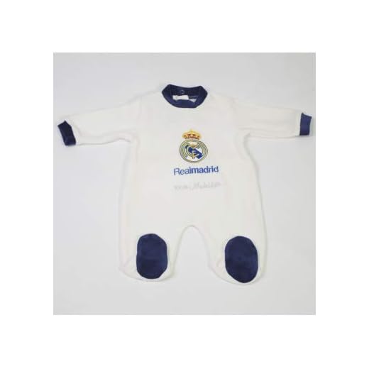 Pelele Bebe Real Madrid 101 - Tallas bebé - 3 Meses