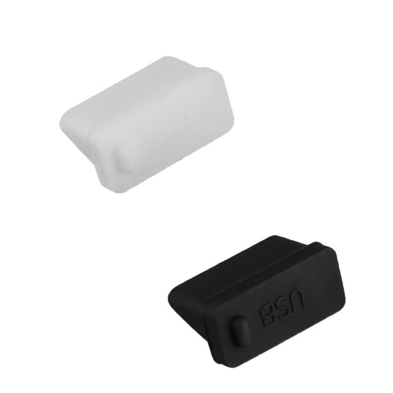 Copertura Porta Usb Silicone Copertura Antipolvere Per Connettore USB-C - Protezione In Silicone/PE Per Spinotti, Set Di 2 Pezzi Protettore Spina Usb C Anti Polvere