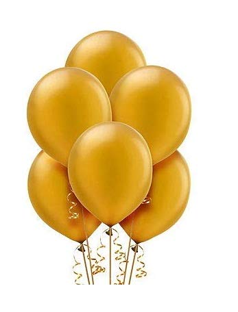 Balloonistics 10 Inch HD Metallic Shiny Balloons for Birthday Decoration, Decoration for Weddings, Engagement, Baby Show