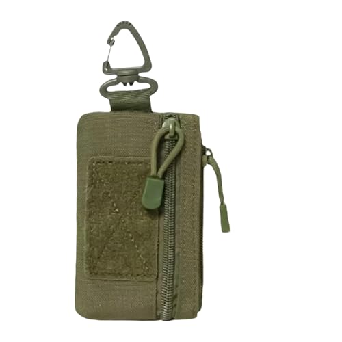 Cartera para Adolescentes – Cartera Impermeable con Cremallera | de Senderismo portátil, de Cintura versátil para Adolescentes Hombres Playa Viajes al Aire Libre Po, Army Green, Consulte