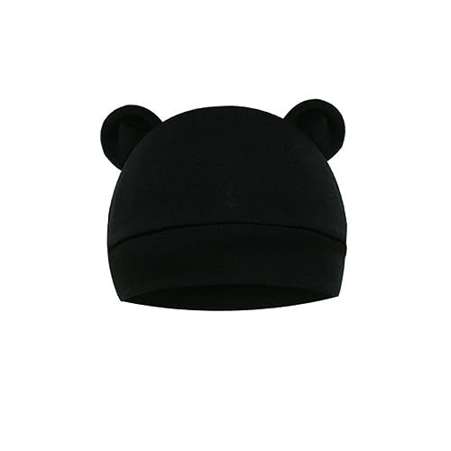 4PCS Newborn Baby Beanie Hat Bear Ears Infant Girls Boys Cap Hospital Hat 0-6 Months2