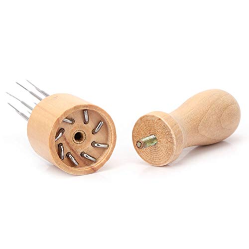 8 agulhas de metal duro e resistente de feltro de lã durável, kits populares e práticos de feltro de