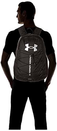 under armour unisex-adult hustle sport backpack black 001silver one size fits all