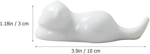 Miniatura 4 de Wakauto Soporte chino de la pluma del cepillo de la caligrafía del soporte de la pluma de la caligrafía de cerámica del resto del cepillo