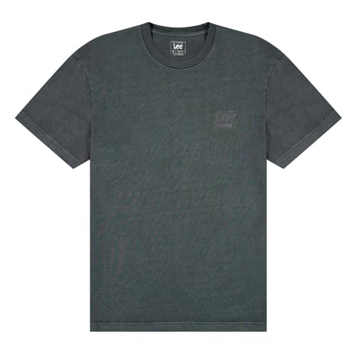 Lee Workwear Relaxed Graphic Tee Washed Black Size M - 3