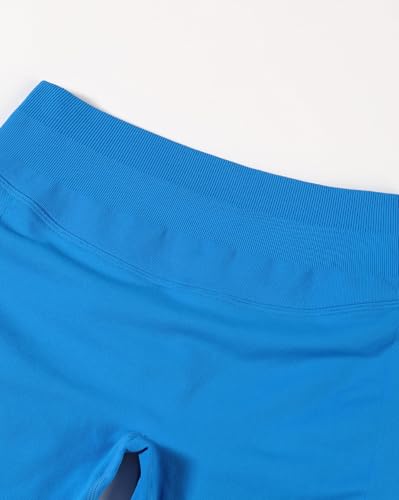 Image of AUROLA Influence Workout Shorts for Women,2.5 3.5 4.5 5.5 6.5 No Roll Up Squat Proof Scrunch Seamless Compression Gym Short