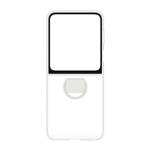 Coque et étui téléphone mobile Samsung Coque avec anneau Galaxy Z Flip 6 Transparent
