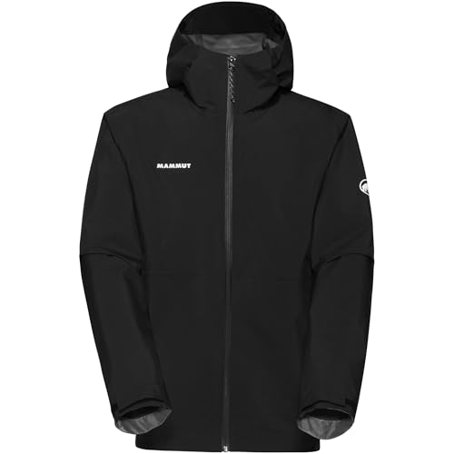 Mammut Mens Linard Light HS Hooded Jacket Black XL
