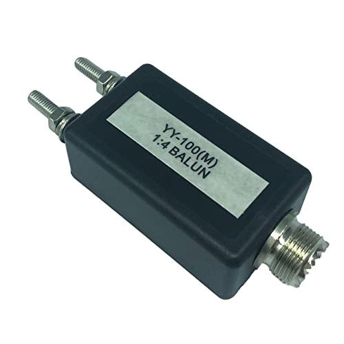 Metal 1:4 Balun Portable 3-30MHz 100W for Software Defined Radio Outdoor Deal