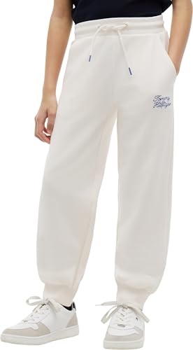 Pantalon de survêtement Fille Tommy Hilfiger jogging coton rose
