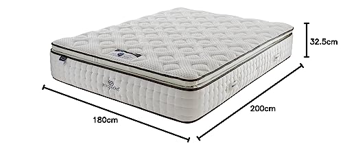 Silentnight 1000 Pocket Gel Pillowtop Mattress | Medium | Super King Silentnight 1000 Pocket Gel Pillowtop Mattress | Medium | Super King