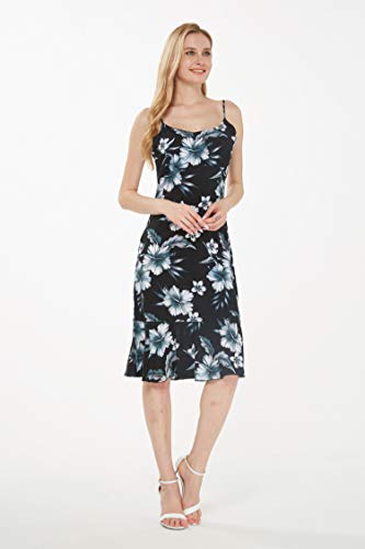 Image of Hawaii Hangover Family Matching Hawaiian Clothes, Midnight Bloom | Family matching Hawaiian outfits, Midnight Bloom, lightweight rayon, machine washable, tropical floral print, luaus, cruises