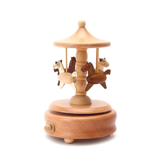 de música carrusel, de música de tren - cajas de música de dibujos animados con cuerda - Cuna de bebé giratoria, juguetes de sonido para el desarrollo de los niños, de