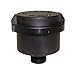 Midwest Control PS-04-038 Mini Plastic Filter Silencer, 2-1/4" x 2-5/8", -15 Degree F - 220 Degree F, 6 SCFM, 04 Paper Filter Element, 3/8" MPT
