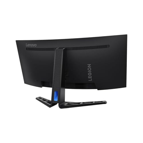 Image of Lenovo Legion R34w-30 34 inch Class UW-QHD Curved Screen Gaming LED Monitor - 21:9 - Raven Black