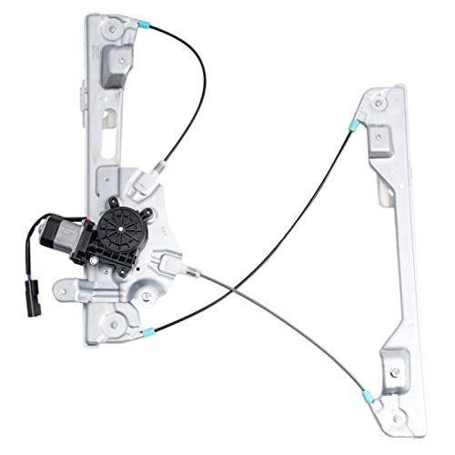 Image of TRQ Front Left Power Window Regulator & Motor Assembly Drivers Side Compatible with 2013-2015 Chevrolet Malibu 2016 Malibu Limited