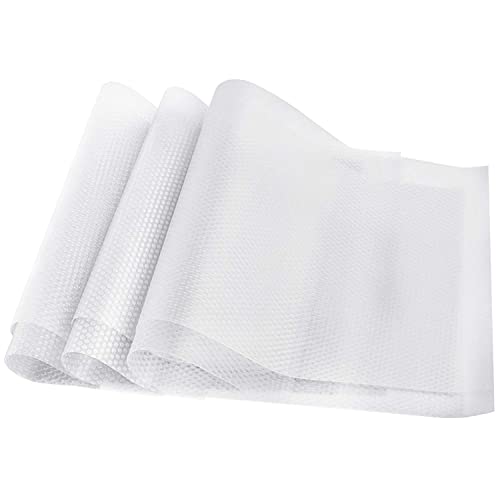 6 pcs Tapis de réfrigérateur Antidérapant Antibactérien Tapis protecteurs éliminent l'humidité et les odeurs Tapis de réfrigérateur blanc lavable [29cm x 45cm]