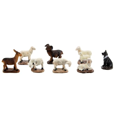 Ideali per Tutte le Stagioni: Grazie al loro design semplice ma accattivante, queste statuine sono adatte per decorare il tuo presepe in qualsiasi stagione dell'anno