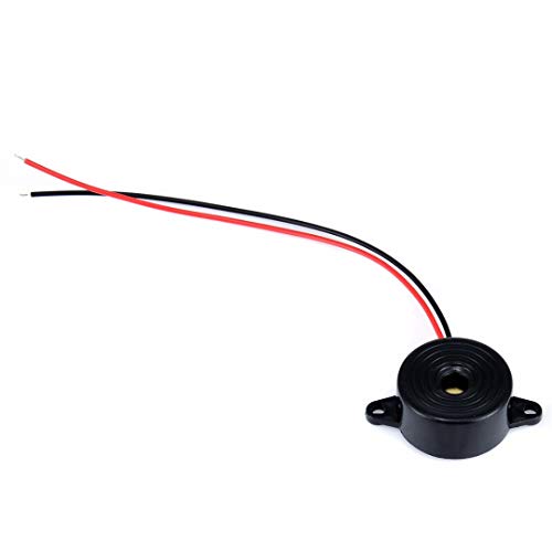 6 Pack 3-24V Piezo Electric Tone Buzzer Alarm Dc 3-24 V For Physics Circuits Continuous Sound #TOP2