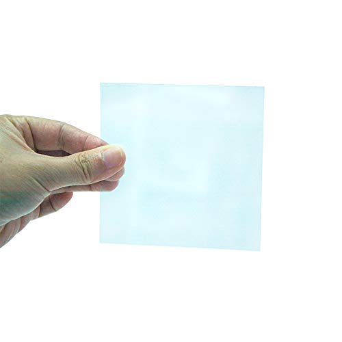 BMGIANT 30X30X2.2mm,10 ohm/sq, 60pcs Lab Transparent Conductive Fluorine Doped Tin Oxide (FTO) Coated Glass