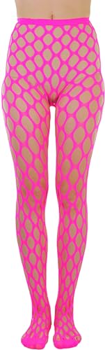 Image of ToBeInStyle Women's Large Mesh Fishnet Patterned Pantyhose Tights