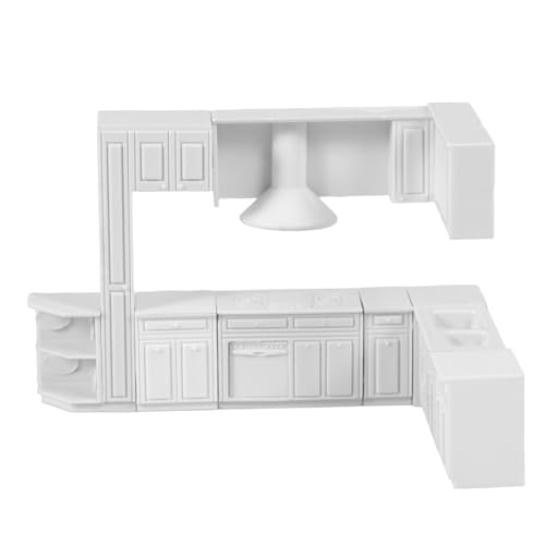 Lavabo y estufa POPETPOP con doble funcion para cocina y baño de casas de muñecas