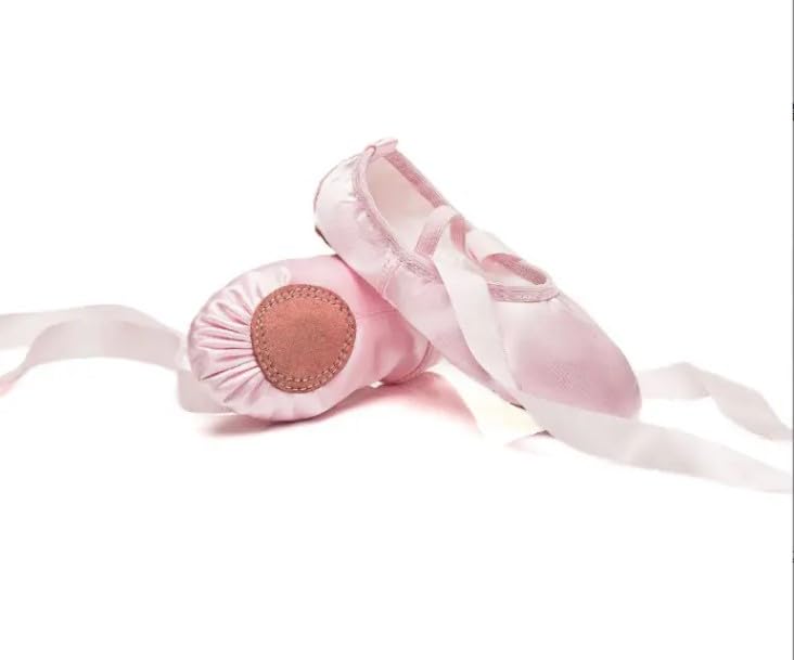 Girl's Ballet Shoes Highly Stretch Canvas Split Sole3