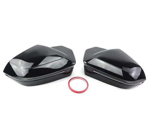 Coques de rétroviseurs BMW X3 G45 autocollant noir brillant 2025 2026