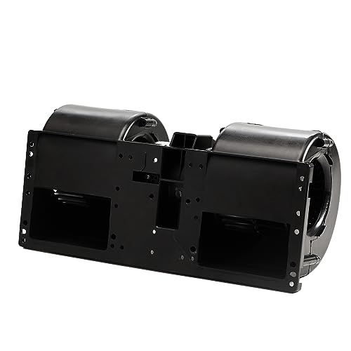 Image of 006A3922 HVAC Heater Blower Motor Compatible with Select Kenworth Assy for Dual Wheel 12 Volt Blower with 3 Speed Resistor 30000125 30002100