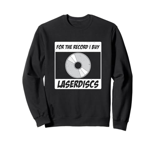 Para el registro Compro Laserdiscs Awesome Laserdisc Collectors Sudadera