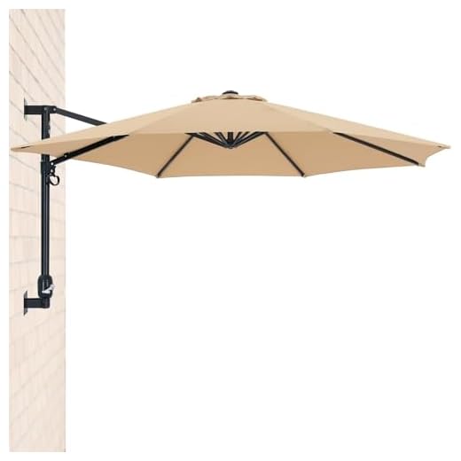 Best wall mounted umbrella ABCCANOPY 10FT Wall Mount Patio Umbrella