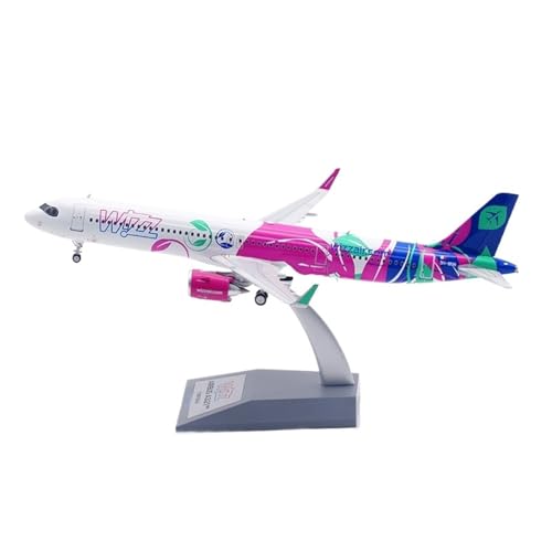 Modelo de avión Airbus A321NEO Wizz Air de aleación regalo ideal para amantes de la aviación