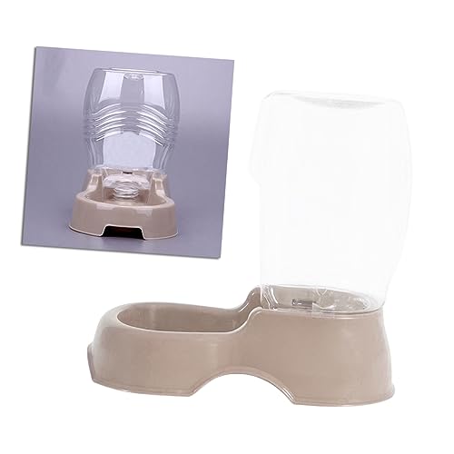 VANZACK Automatic Pet Water Dispenser 900ml for Dogs Cats - Plastic Easy Refill Random Color