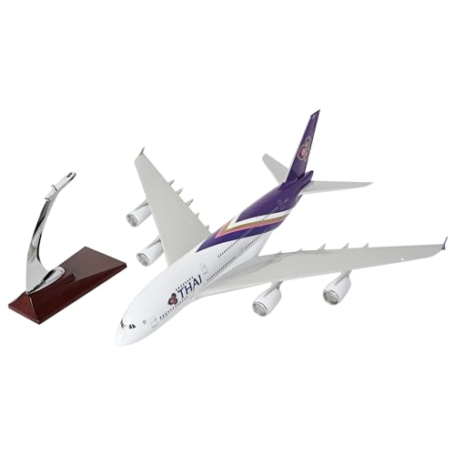 Image of Toys Uncle Diecast Aeroplane Scale Model, (46 CM B747 Thai), Multicolor