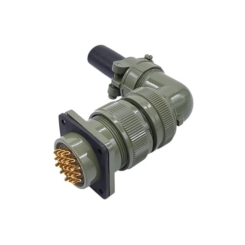 Fiche MIL STD 5015 MS3108 connecteur coudé prise industrielle