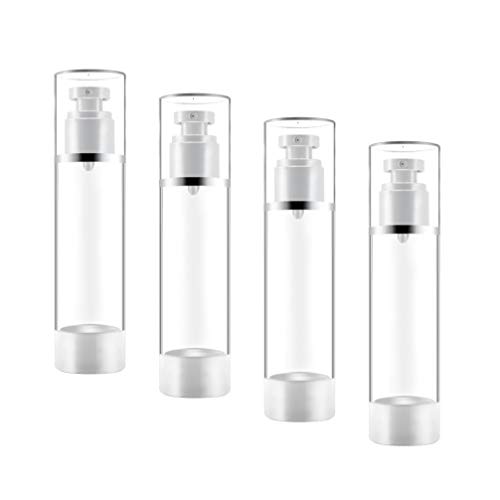 Uonlytech 3pcs Refillable Sunscreen Spray Bottle Press Pump Cosmetic Sprayers for Travel and Outdoor Use Compact Design for Easy Carrying for Skincare and Face Mist