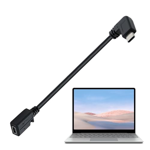 Cable USB a USB C, cable de carga de codo, adaptador USB | Cable USB tipo C, adaptador de carga rápida USB C, cable de carga hembra a macho