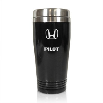 Honda Pilot Black Stainless Steel Travel Mug