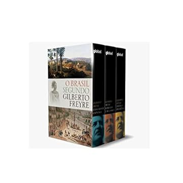 Capa do livro O Brasil Segundo Gilberto Freyre: box com 3 volumes