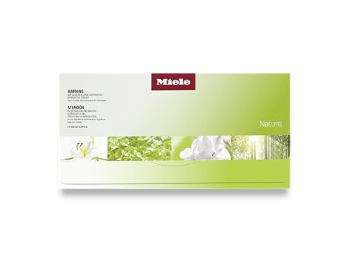 Miele Genuine FA N 451 L Nature Fragrance Flacons for Miele T1 Tumble Dryers with FragranceDos, Nature Scent, Pack of 3 for 150 Drying Cycles – 11614600