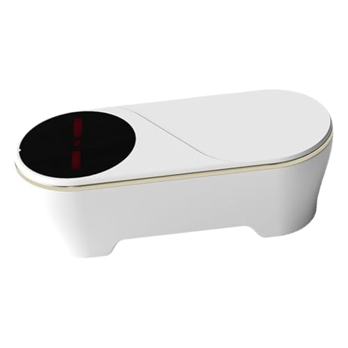 Automatic Touchless Toilet Flusher with Light & Sound Sensor, Water Saving Usb Rechargeable Hygiene Flushing Set