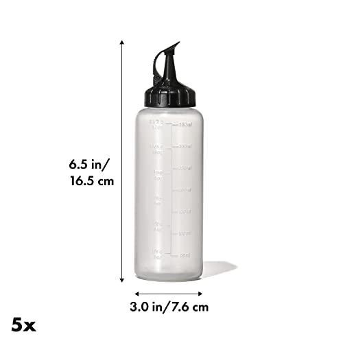 Image of OXO Good Grips Chef's Squeeze Bottle Medium - 5 Pack
