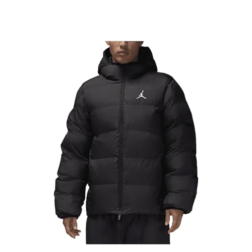 Jordan Brooklyn Men's Puffer Jacket (Black, FV7317-010) Size XX-Large