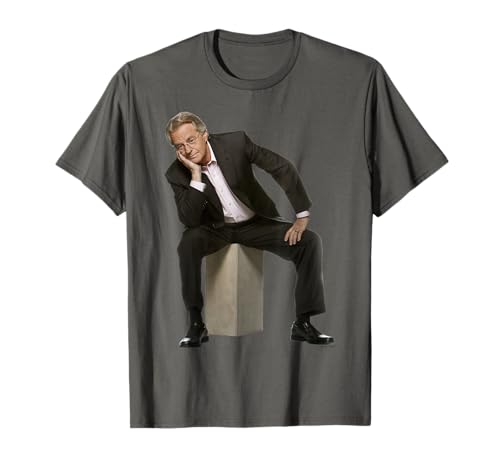 Jerry Springer Talk Show Legend By Michael Grecco T-Shirt