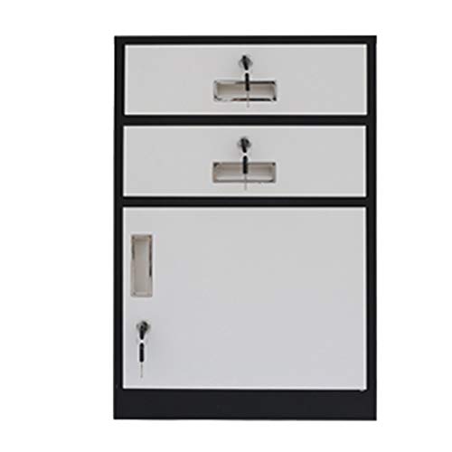 File cabinets FANJIANI - Armario de almacenamiento de oficina con tres cajones para oficina, pequeño armario, color A4 Cover
